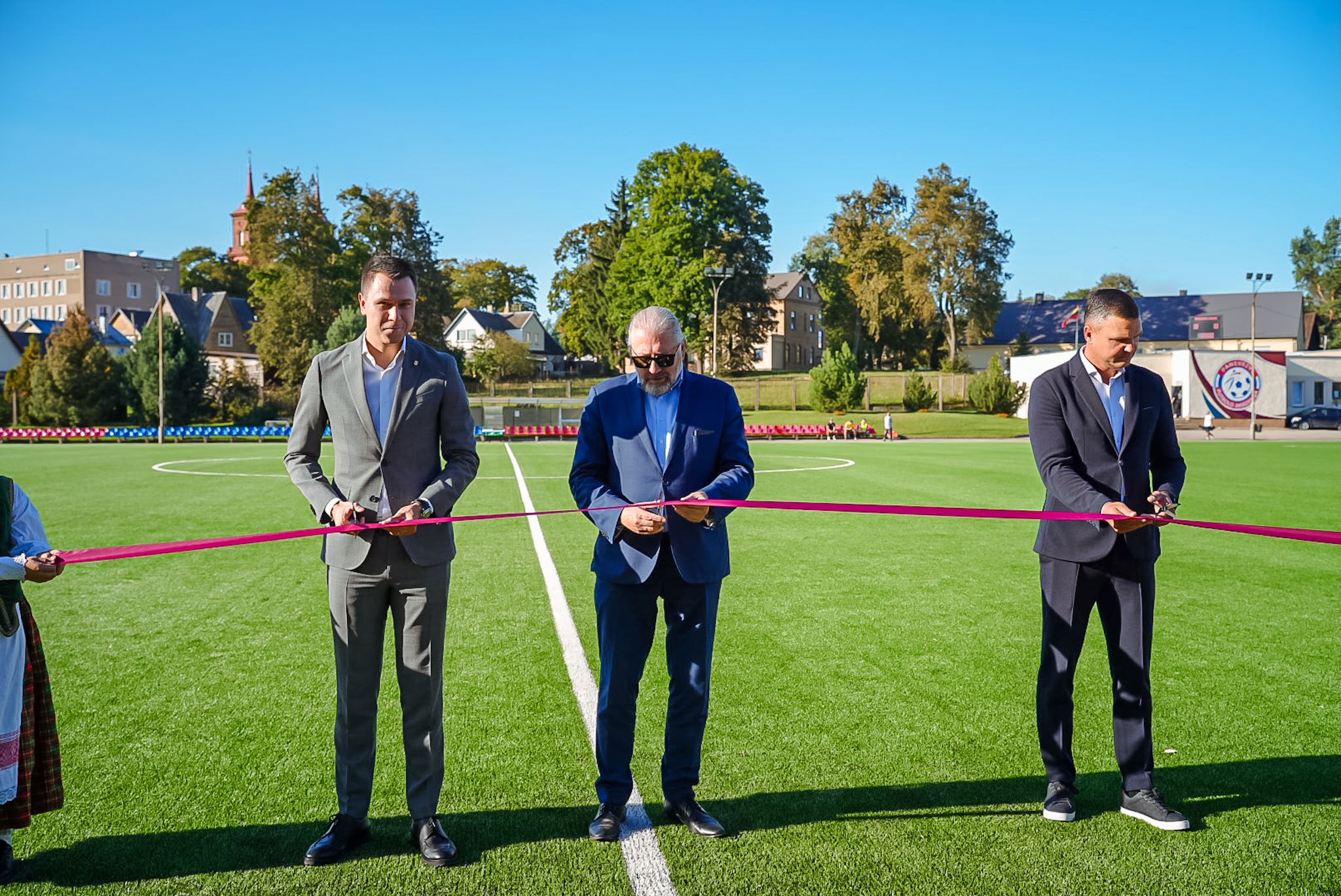 Futbolo akademijoje „Panevėžys” atnaujintas stadionas !