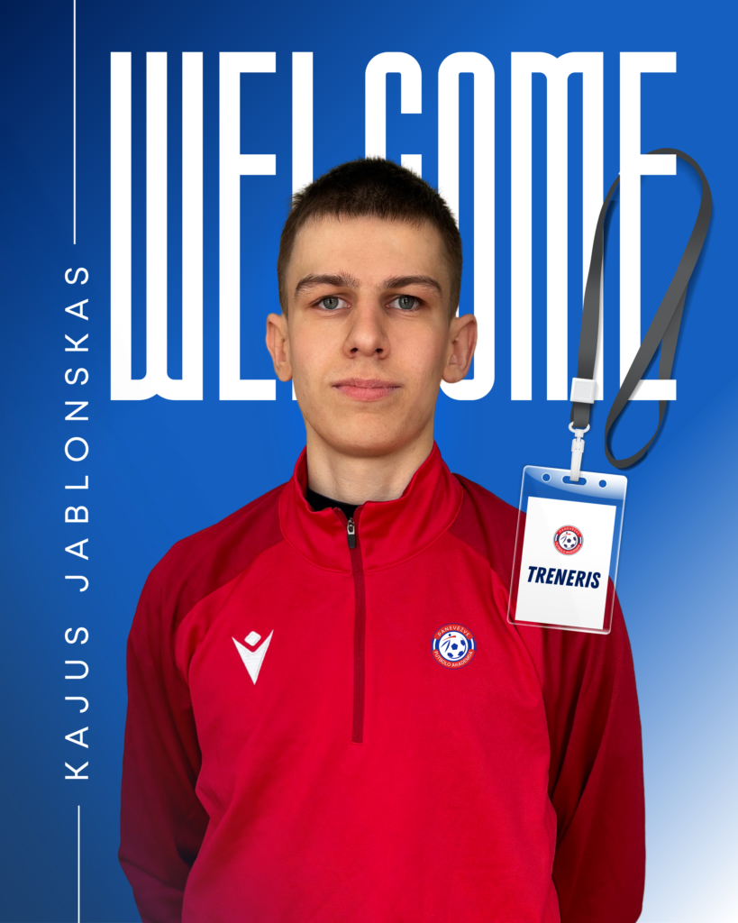Naujas treneris - Kajus Jablonskas