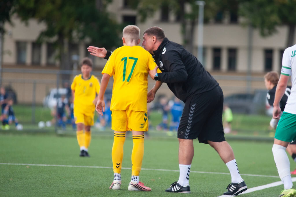 U15 rinktinės treniruočių stovyklą